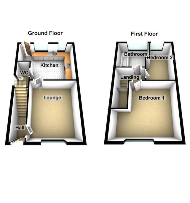 Cheerful 2-Bedroom Home With Off Street Parking Blackpool Exterior photo